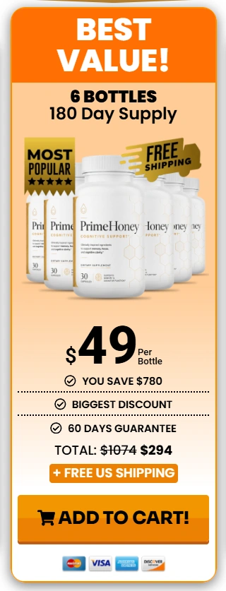 PrimeHoney- 6 Bottle